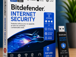 Bitdefender Internet Security – Clé USB (USB 3.0 / USB-C)