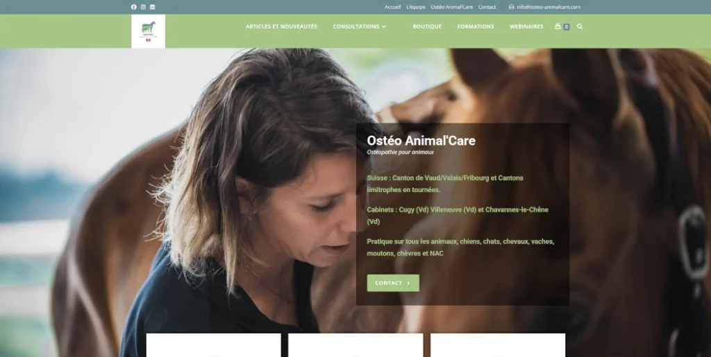 Ostéo Animal Care Suisse - CCD Computer Solution