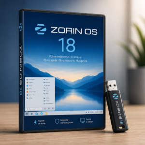 Dépannage informatique en Savoie | Réparation PC à domicile – CCD Computer Solution 62 Zorin OS 18 – Clé USB bootable