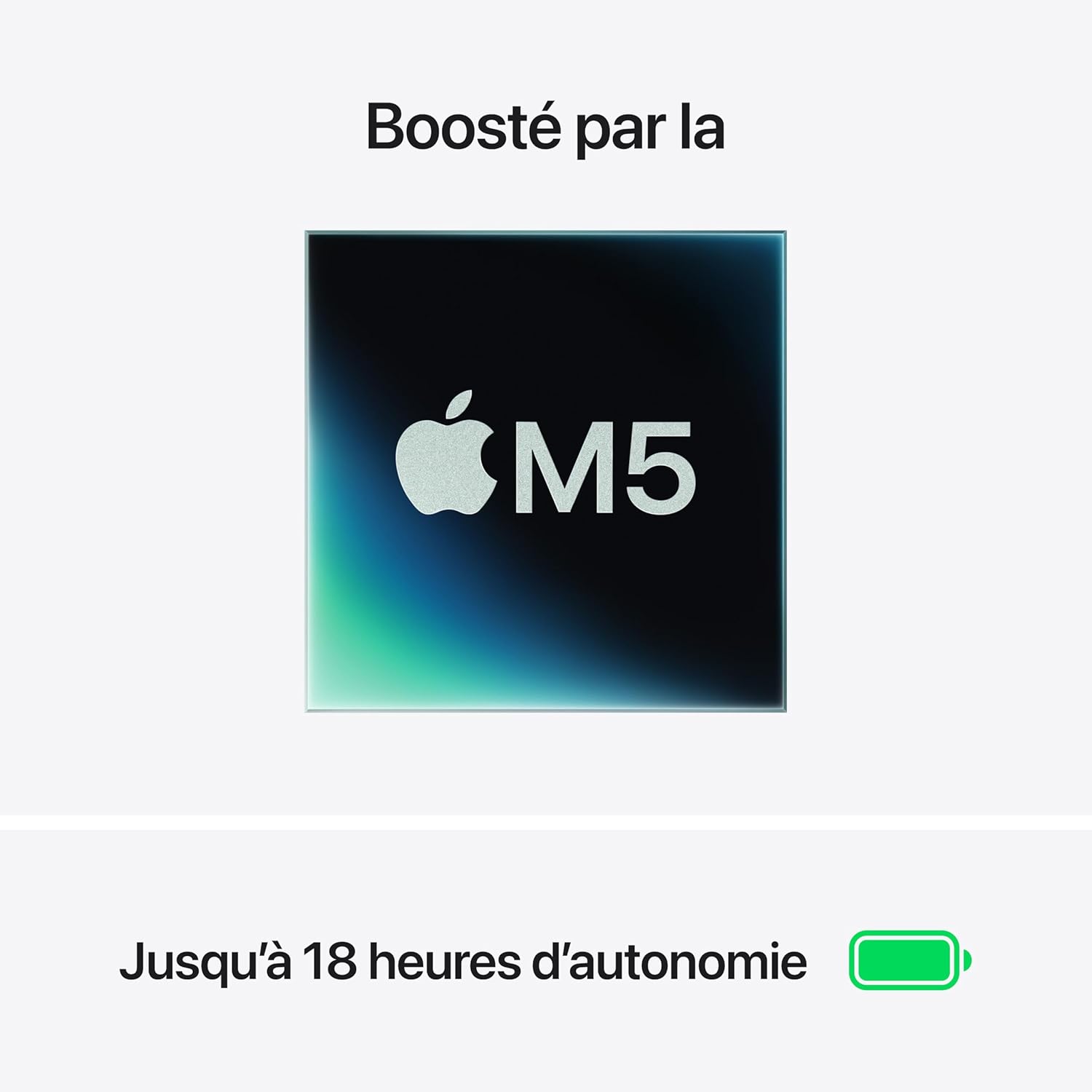 Apple MacBook Air 13,6" Liquid Retina – Apple M5 (10 cœurs CPU / 8 cœurs GPU) / 16 Go / SSD 512 Go – Minuit 2 Apple MacBook Air 13,6 Liquid Retina – Apple M5 - Minuit 2