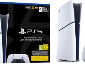 Sony PlayStation 5 Slim Digital Edition 825 Go – Blanche